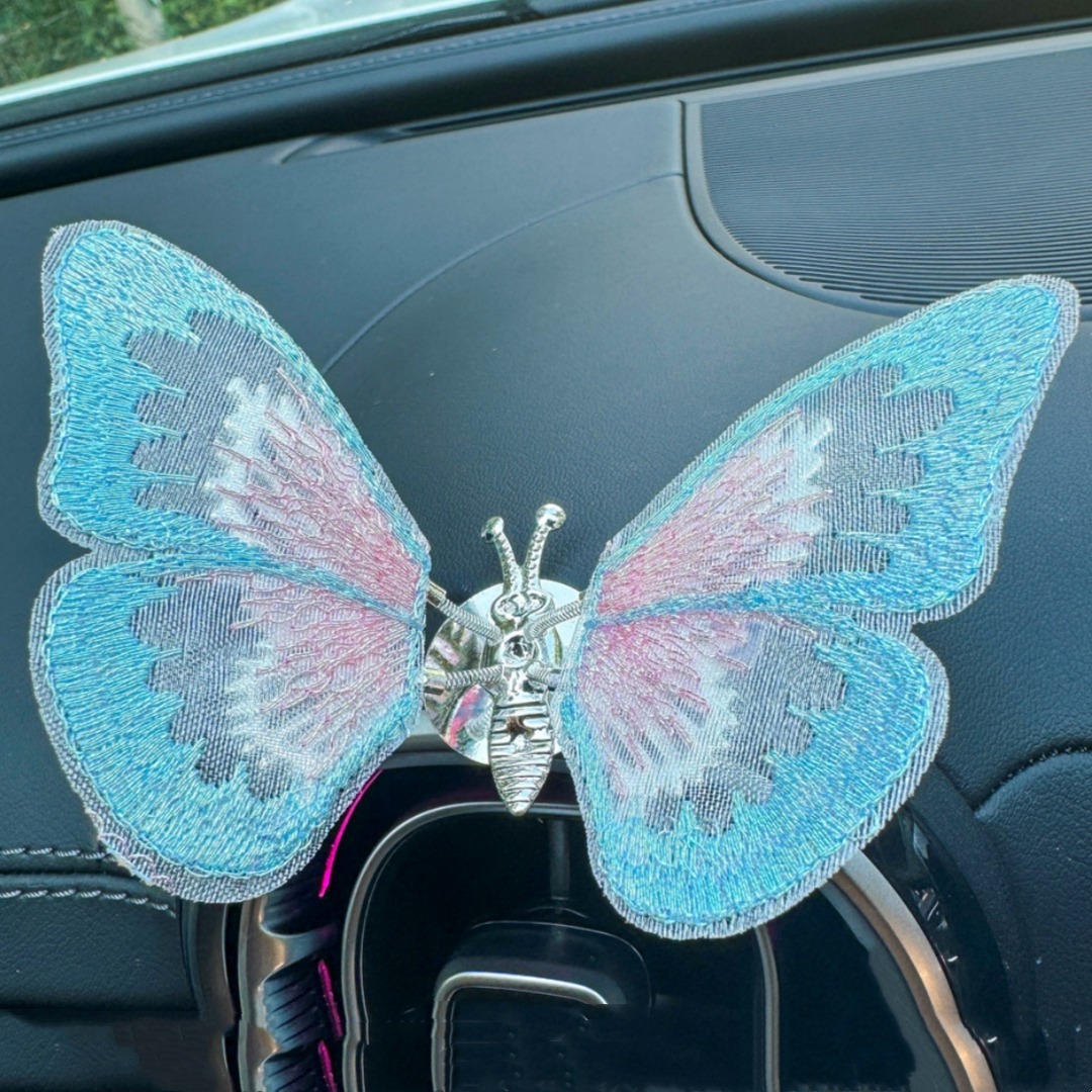 🦋HOT SALE - 50% OFF🦋Embroidery Fragrance Butterfly Decoration-Buy 5 Get 3 Free & Free Shipping