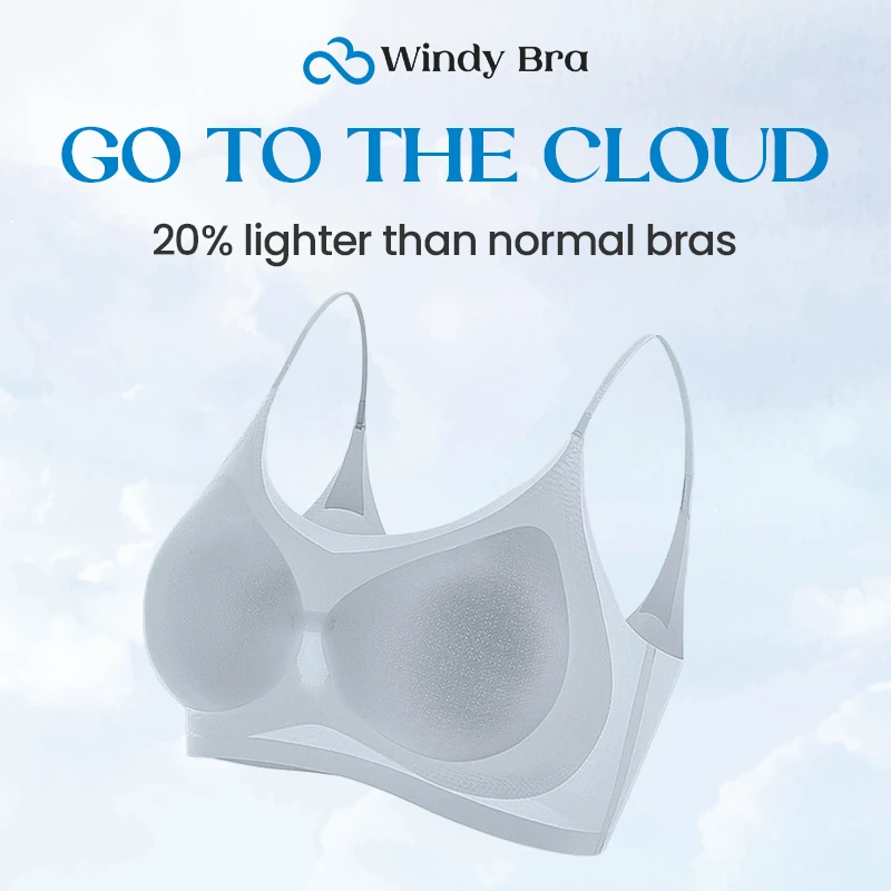 WindyBra - Summer seamless ultra-thin plus size ice silk comfort bra-BUY 2 FREE SHIPPING