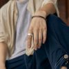 ✝️100% Handmade Adjustable Sterling Silver Cross Ring (𝐂𝐡𝐚𝐝 𝐒𝐦𝐢𝐭𝐡 𝐇𝐚𝐧𝐝𝐦𝐚𝐝𝐞®)