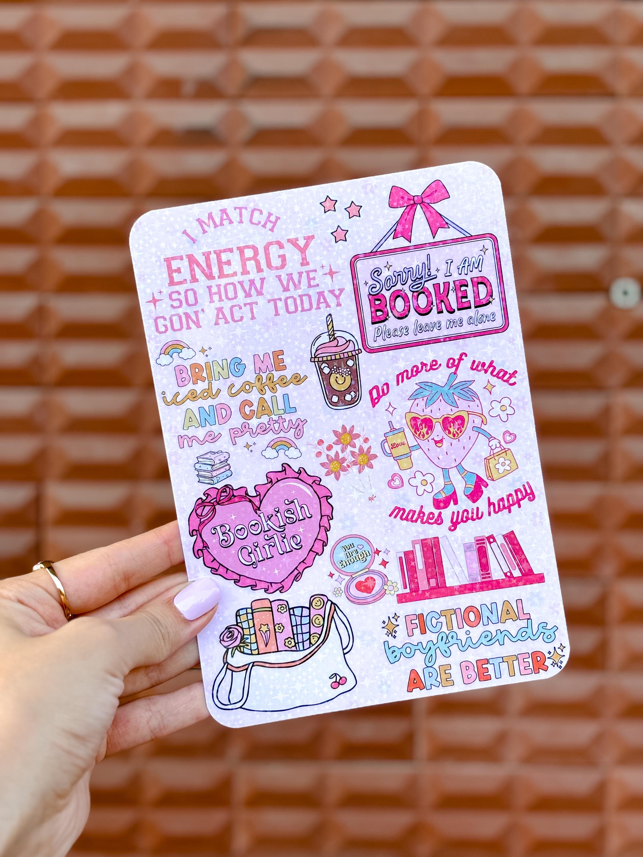 Cardstock Insert for Kindle💗A kindle insert for the fantasy girlies