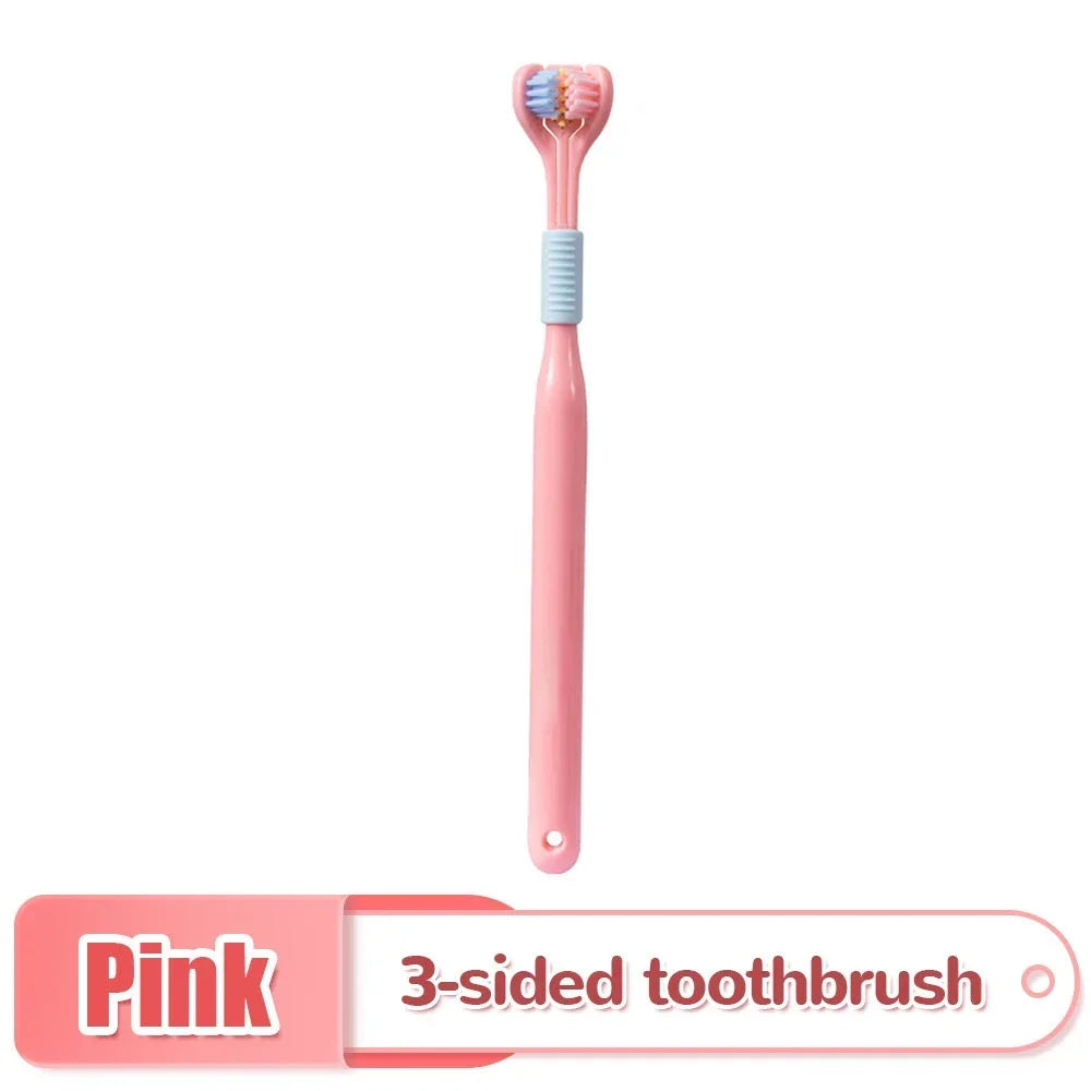 💥LAST DAY SALE 40% OFF💥3D Stereo Three-Sided Toothbrush