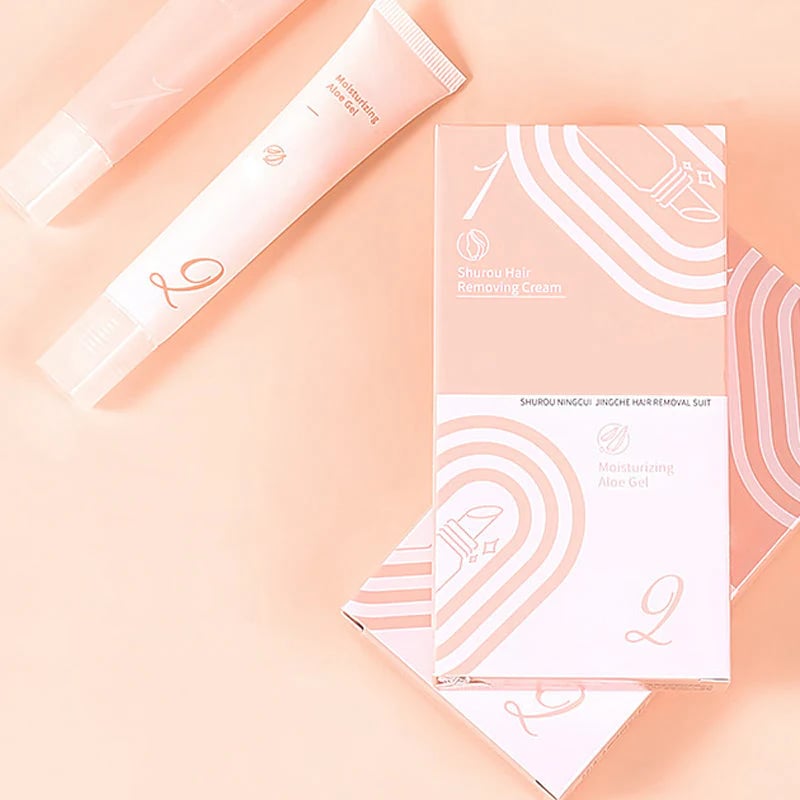 🔥Last Day 50% OFF - Hair Removal Cream Kit for Women⚡BUY 2 GET 1 FREE