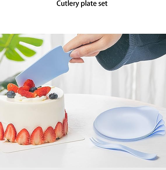 🔥Last Day - Save 49% - Disposable Plastic Cake Tableware 【Environmentally Friendly Material】