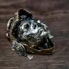 Handmade Metal Mechanical Skull – Magnetic Decoration