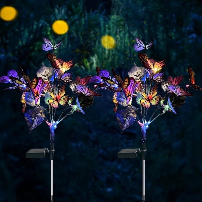 2025🎁Letzter Tag 49 % Rabatt🦋Solar-Schmetterlingslichter für den Außenbereich💐