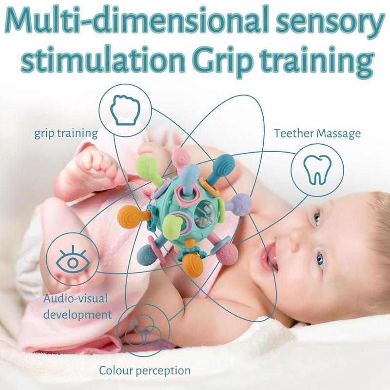 🔥Last Day 50% OFF🔥Colorful Baby Teething Toy