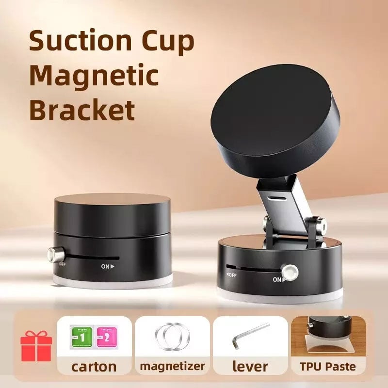 🔥Last Day Promotion 50% OFF🎁 Vacuum Suction Magnetic Phone Stand