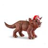 🦖🎄Novelty Christmas Hat Tyrannosaurus Rex/Brachiosaurus/Velociraptor/Triceratops Figurine - Hanging Ornament