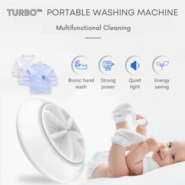 Summer Hot Sale 50% OFF - PORTABLE WASHING MACHINE(Buy 2 Free Shipping)