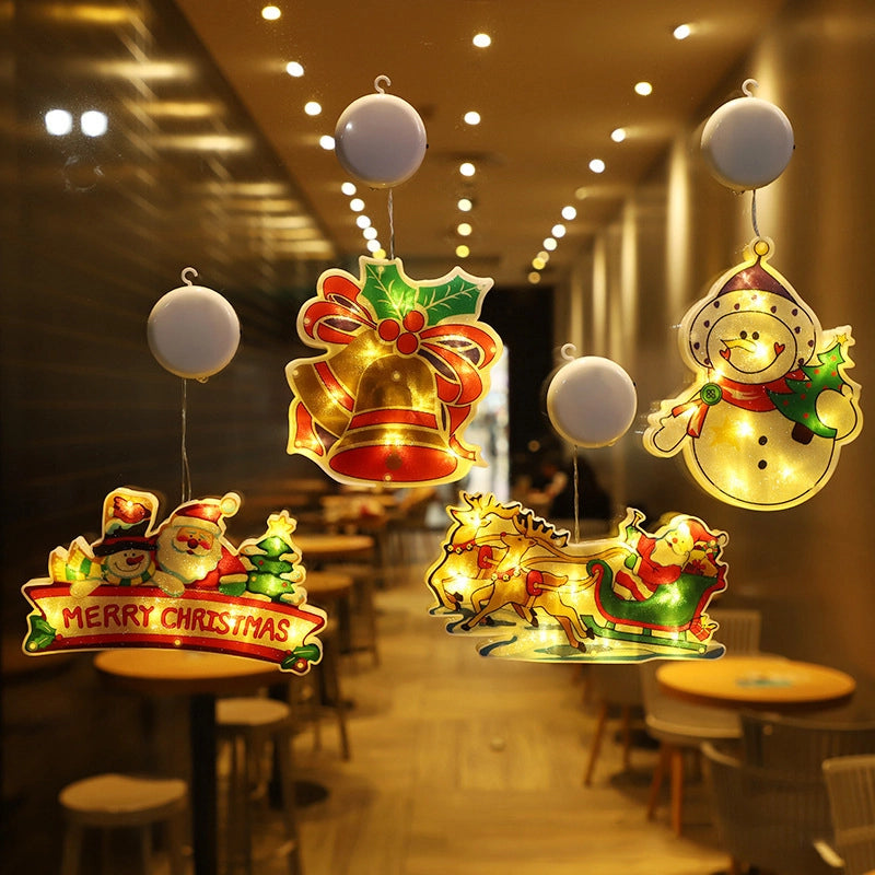 (🎄EARLY CHRISTMAS SALE - 50% OFF) 🎁2023 Christmas Window Hanging Lights💡