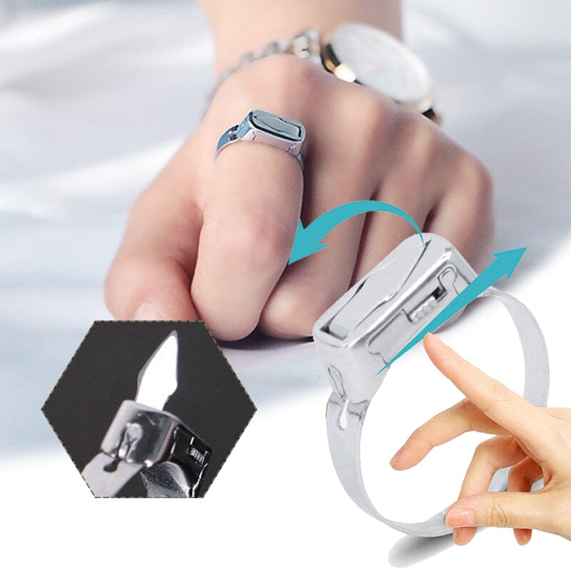 (🔥Last Day Promotion- SAVE 70% OFF)Hidden Adjustable Open Ring