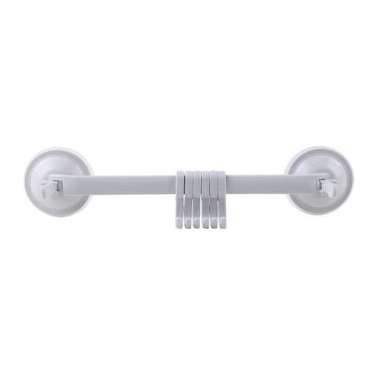 Shower Storage Tools, With 6 Adjustable Hooks, Easy to Install, No Damage