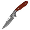VG10 Damascus Steel Shark Dragon Folding Knife