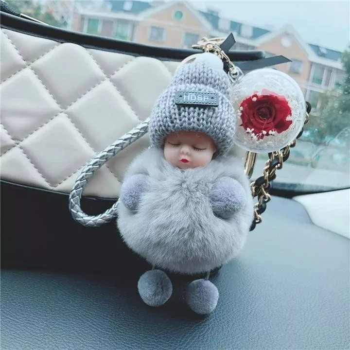 🔥Last Day Promotion- SAVE 49%🔥Super Cute Furry Doll Keychain