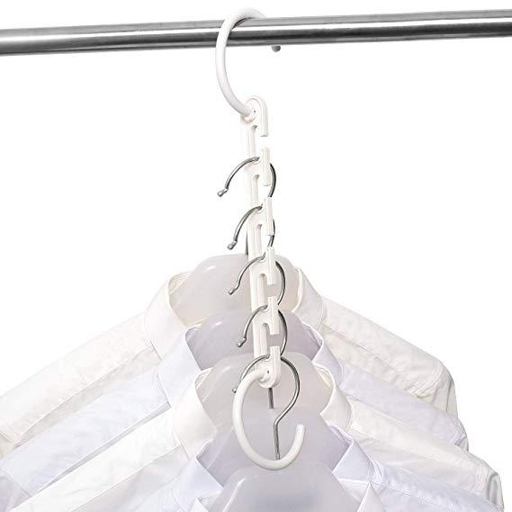 Space Saving Hanger Magic Clothes Hanger with Hook Closet Organizer