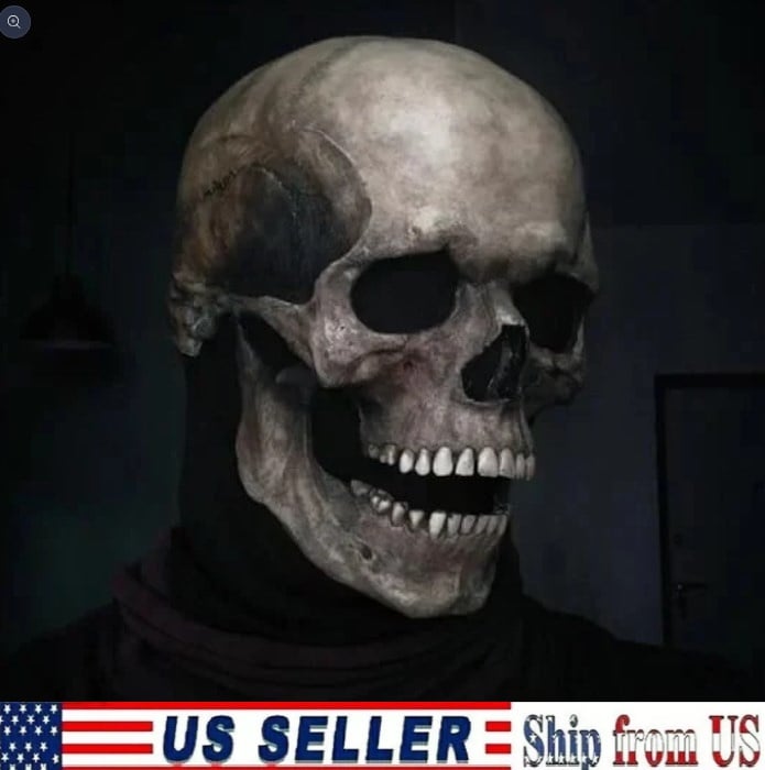 🔥Full Head Skull mask💀