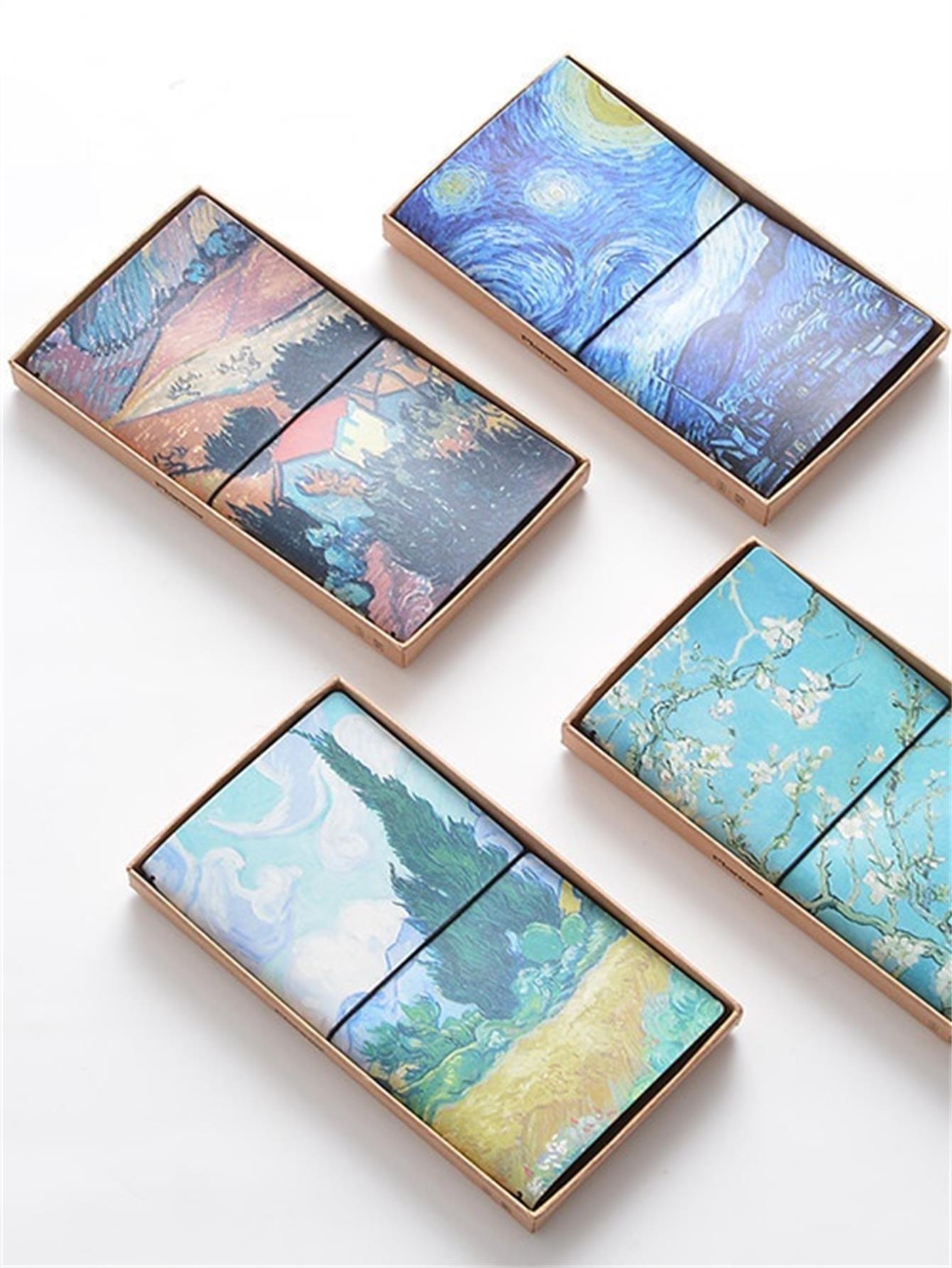 Oil Painting Cover Notebook 1pack