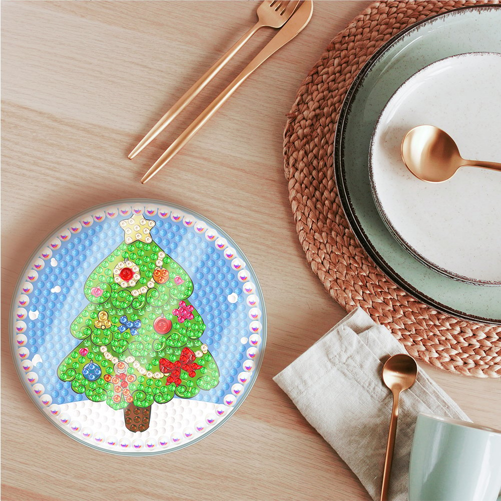 🎄Early Christmas Sale 50% OFF 🎄DIY Special Shaped Diamond Painting Coaster🎅Buy 2 Free Shipping