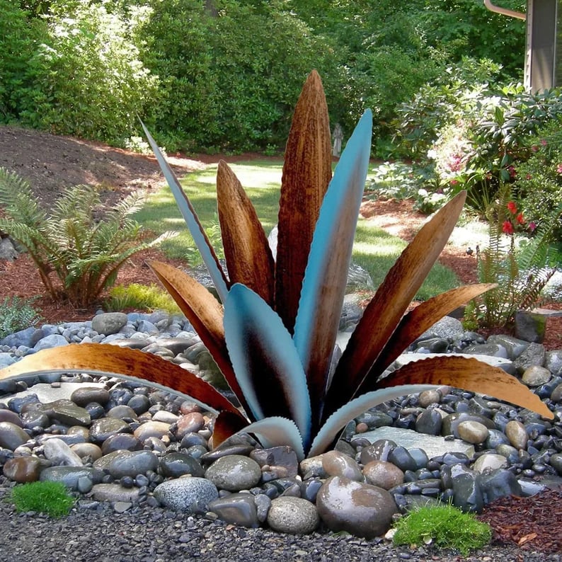 🔥LAST DAY 70% OFF🎁 Anti-rust Metal Tequila Agave Plant, Buy 4 Free Shipping