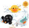 (🌲Early Christmas Sale- SAVE 48% OFF) Baby Bath Toys Floating Ducks Set of 3 (buy 2 get 1 free now)