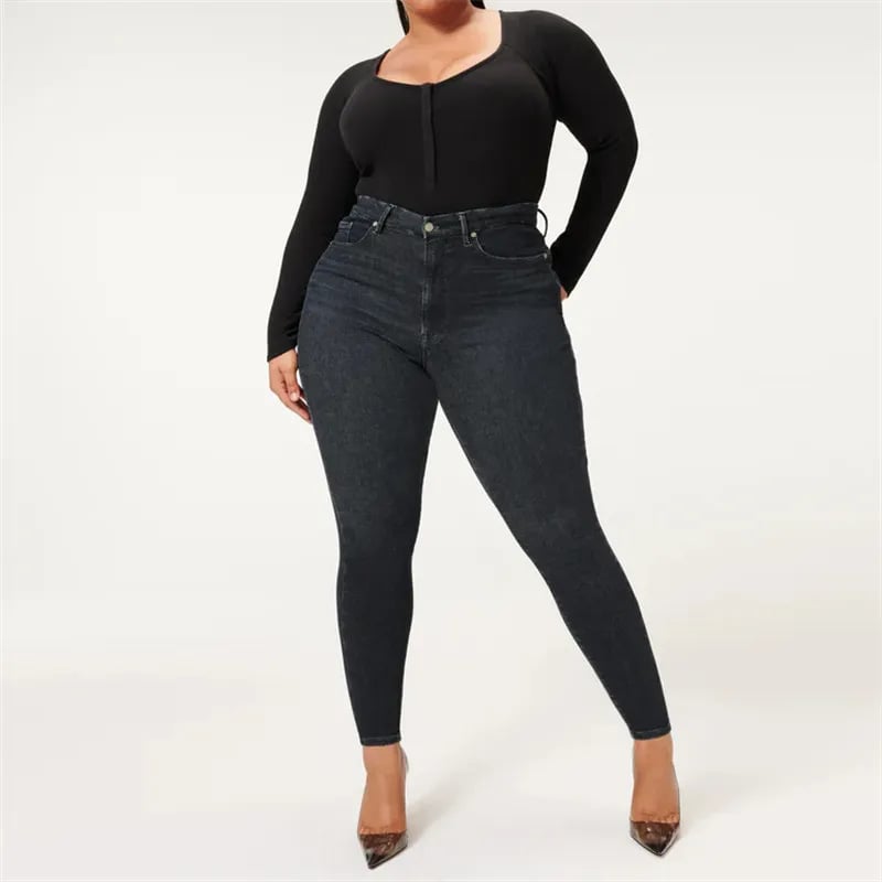 🔥Heißer Verkauf  49% Rabat🏆Bauchkontrollierende Po-Lifting-bequeme Vintage-Jeans