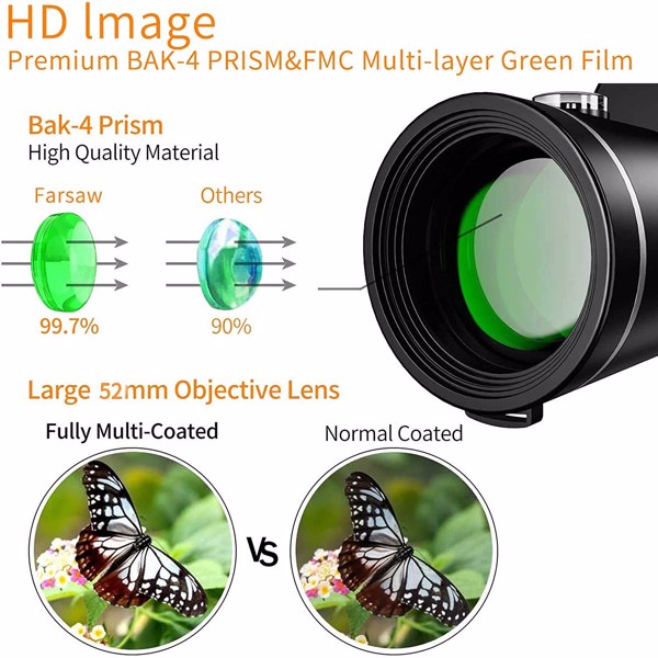 5ZOOM-High Power Prism Monocular Telescope - BUY 2 GET EXTRA 10% OFF & FREE SHIPPING