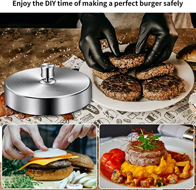 SUMMER HOT SALE 2022 Deals 48% OFF-Stainless Steel Burger Meat Maker(Buy 2 Get 1 FREE NOW)