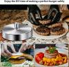 SUMMER HOT SALE 2022 Deals 48% OFF-Stainless Steel Burger Meat Maker(Buy 2 Get 1 FREE NOW)