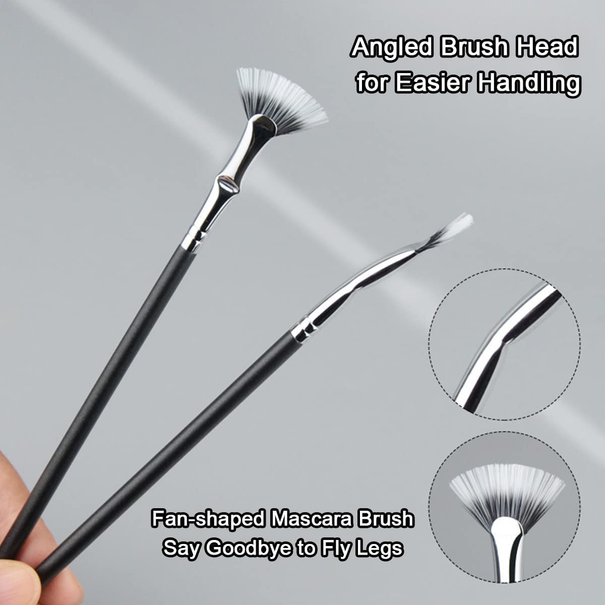 (🔥Last Day 50% OFF) Folding Angle Scalloped Lash Brush