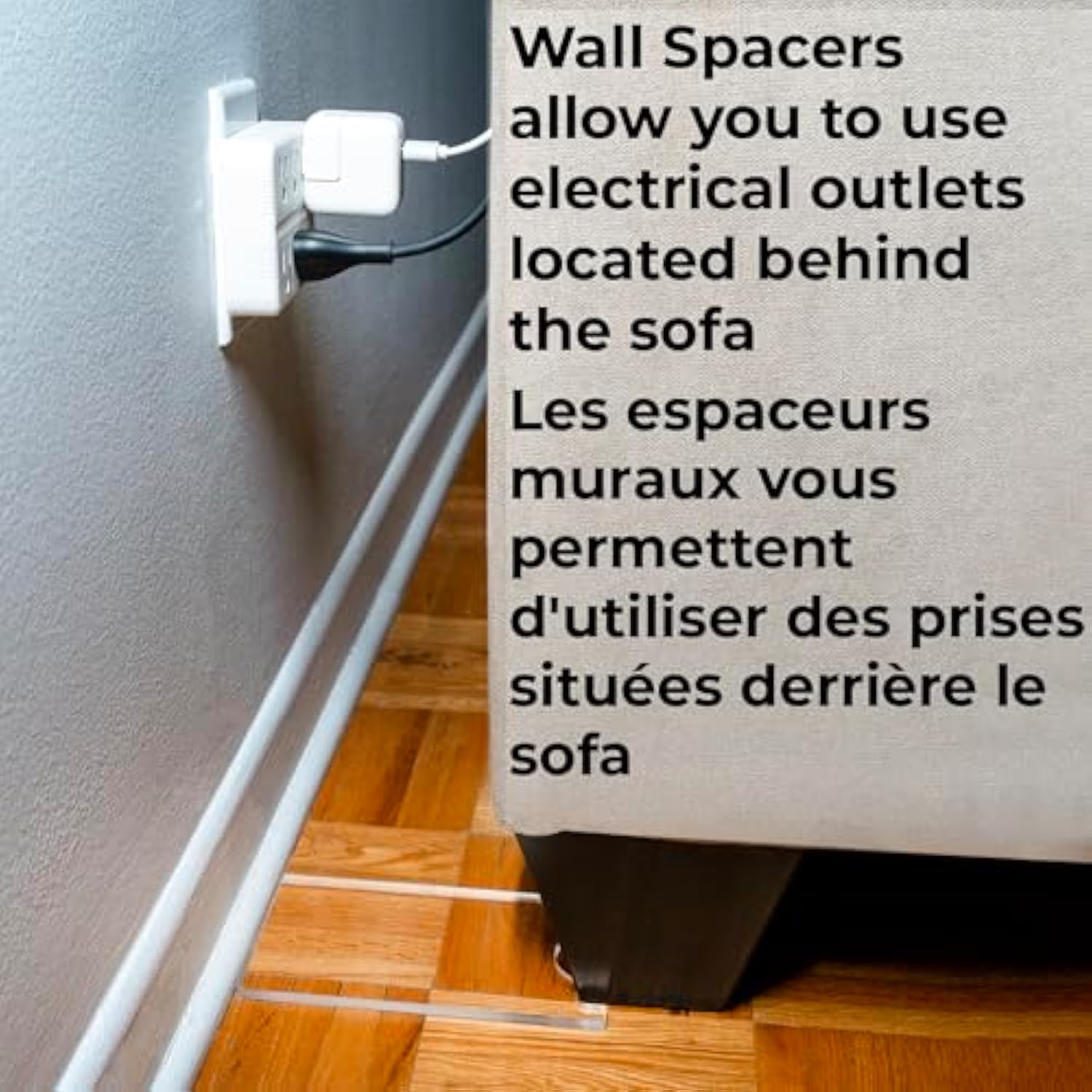 🔥Last Day 50% OFF - Wall Spacer (2‑Pack)