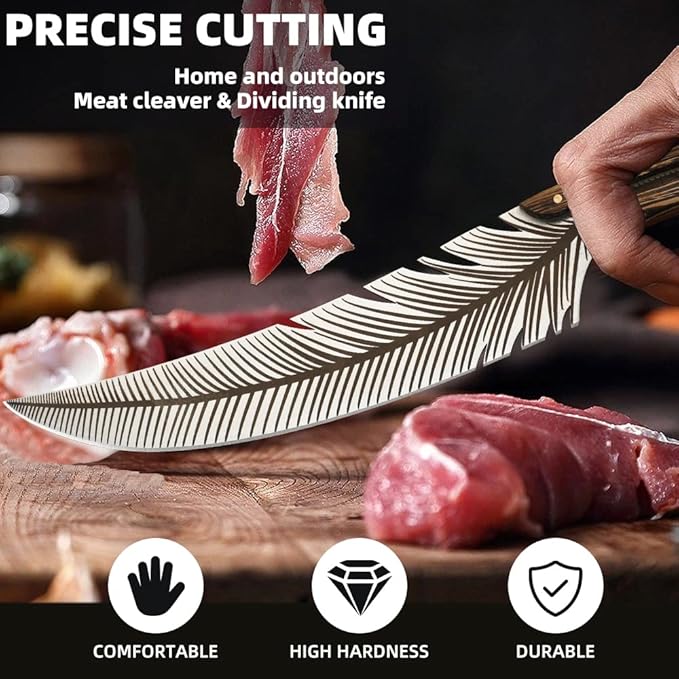 🔔Feather Boning Knife Forged Knife