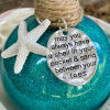 Glass May You Always Have A Shell In Your Pocket Beach Glittered Ornament