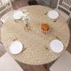 🔥Last Day Sale-45% OFF❤️Round Vinyl Fitted Tablecloth with Flannel