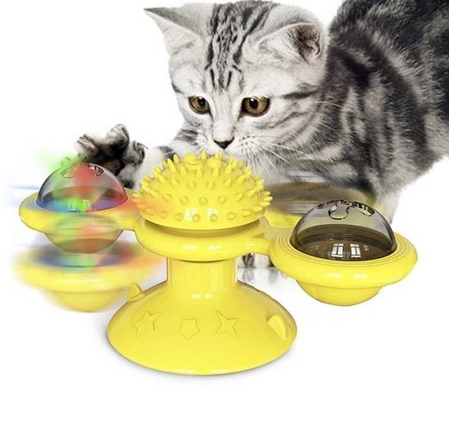 🎁Early Christmas Sale 48% OFF - Windmill Cat Toy(BUY 3 GET 1 FREE&FREE SHIPPING)