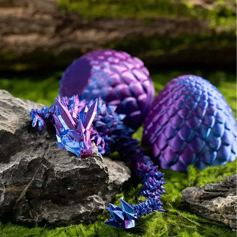 🌲Early Christmas Sale 48% OFF🎁3D-Printed Mythical Pieces Dragon(Includes Eggs) - Buy 3 Save 20% OFF