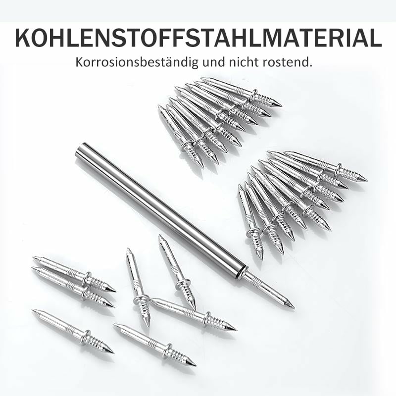 🔥Heißer Verkauf🔥Doppelköpfiger Sockelfaden, nahtloser Nagel, hinterlässt keine Spuren