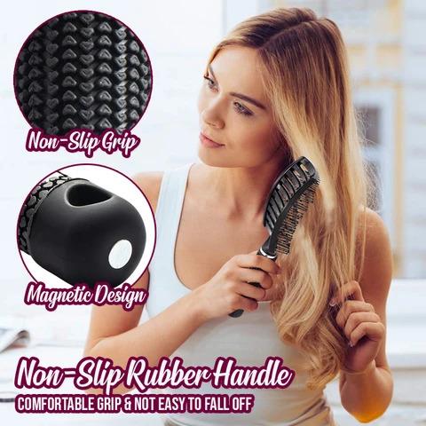 (⏰LAST DAY BUY 1 GET 1 FREE--49% OFF) 🔥Detangler Bristle Nylon Hairbrush