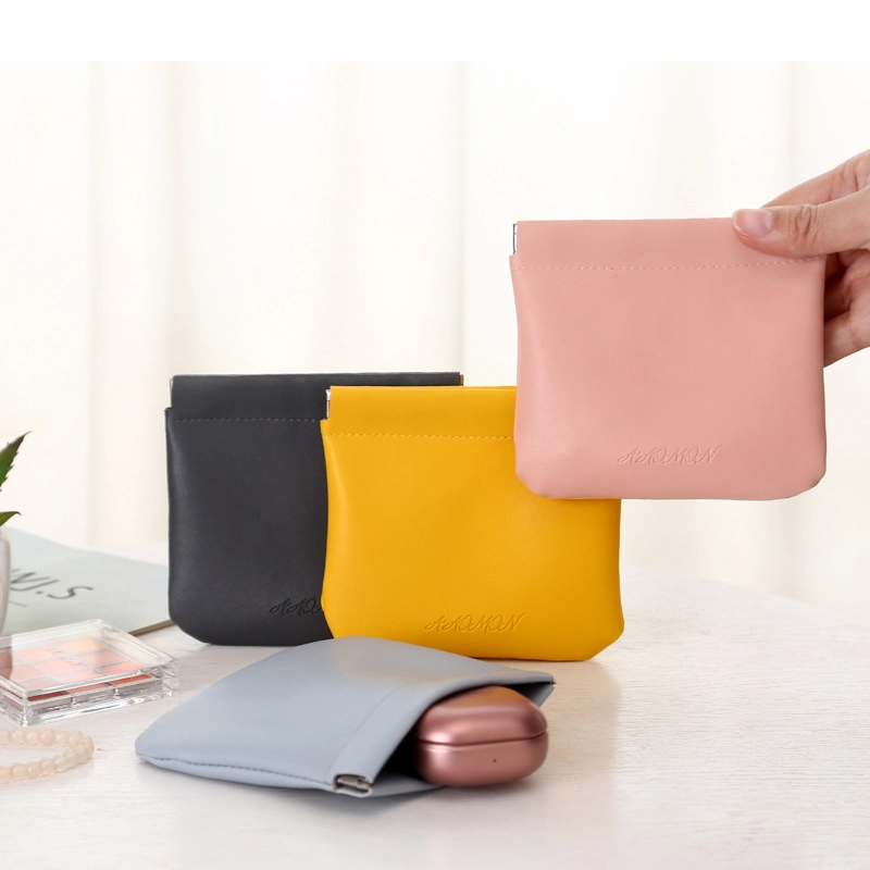 (🌲Early Christmas Sale- SAVE 48% OFF)Pocket Cosmetic Leather Bags--buy 5 get 3 free & free shipping（8pcs）