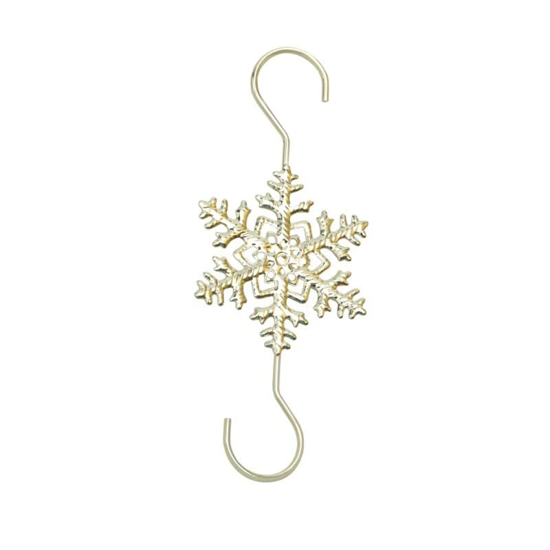 💥LAST DAY SALE 50% OFF💥Christmas S-Hooks with Snowflake(20pcs)