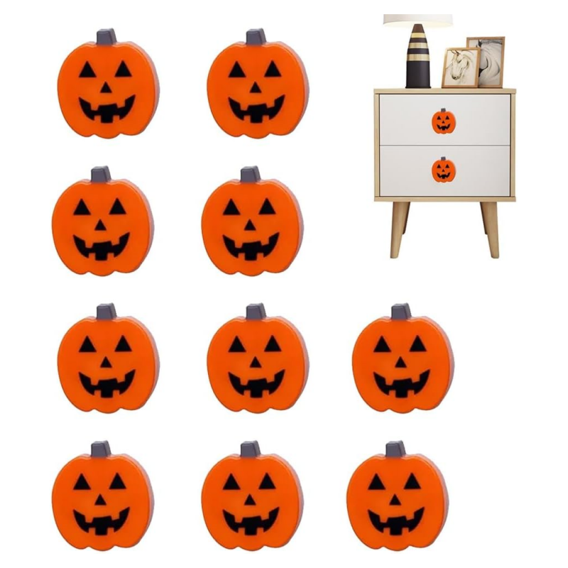 🎃Buy More Save More👻Halloween Pumpkin Door Knobs