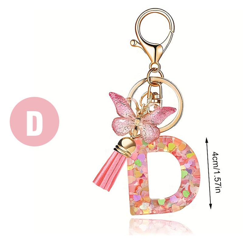 💥Special Offer - 🌼Initial Letter Keychains🦋