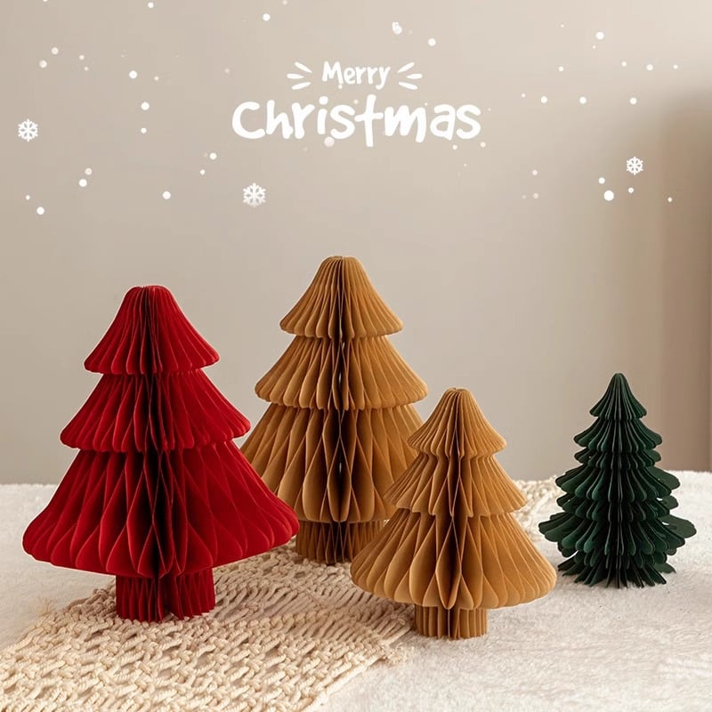 🔥Last Day Promotion 70% OFF🔥Foldable Honeycomb Paper Christmas Trees
