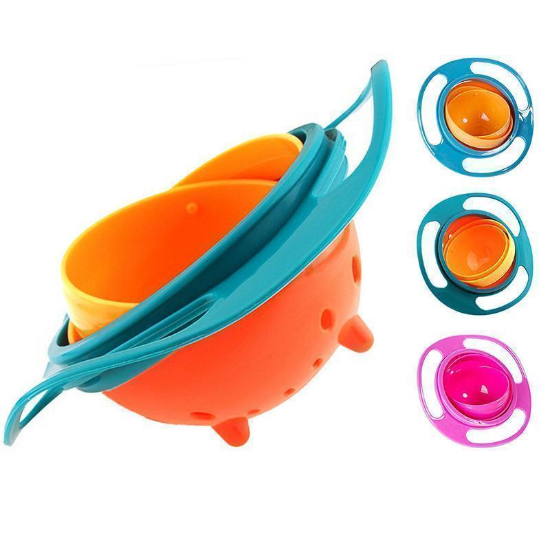 (🔥Daily Specials - Save 49% OFF) 360 Degree Rotation Spill Resistant Gyro Bowl with Lid