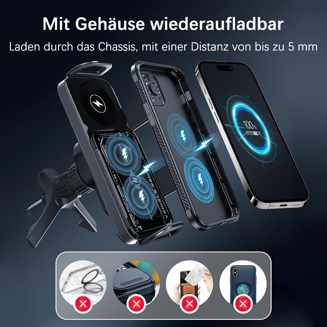 🔥Letzter Tag: 49% Rabatt🔥Hochintelligenter Handy-/Pad-Halter