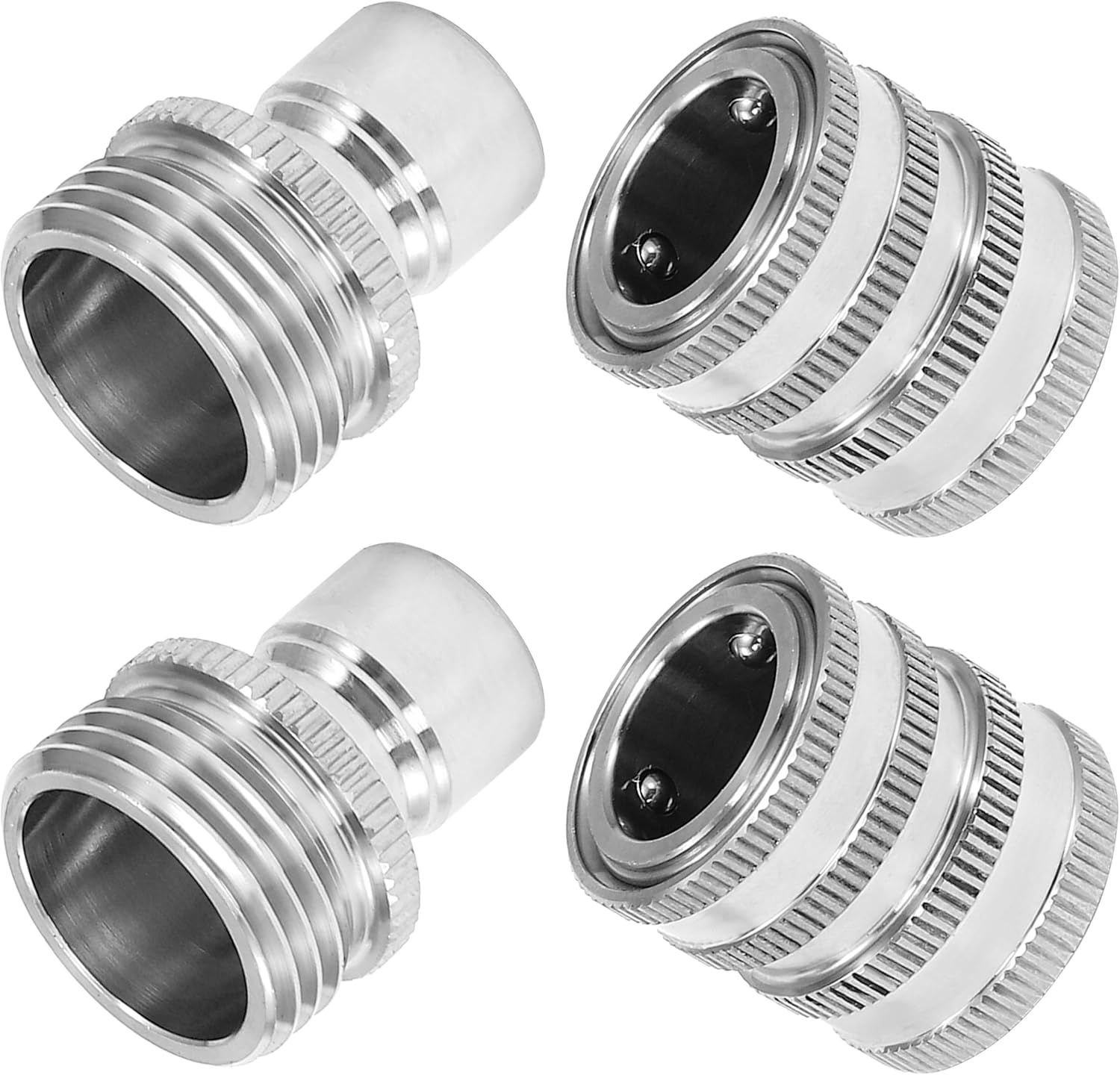 🎁TikTok Last Day Sale - 70% OFF🔥Stainless Steel Garden Hose Quick Connect Fittings Set🍃