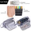 EASTHILL Big Capacity Pencil Case Pouch Pen Case Simple Stationery Bag School College Office Organizer for Teens Girls Adults Student