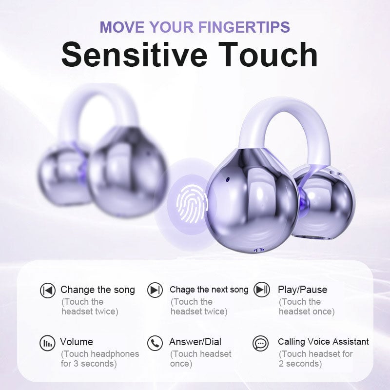 💜Smart Real-Time AI Translation Bluetooth Headset