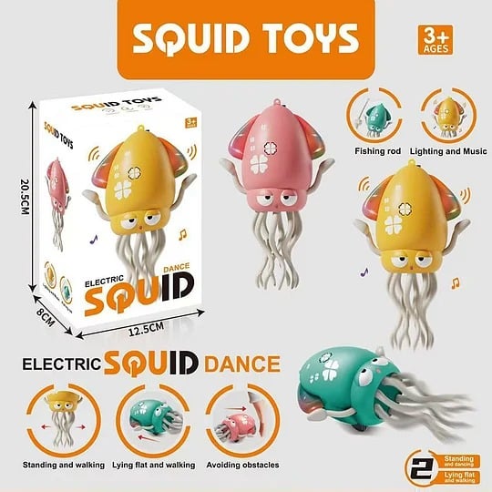 Electric induction magic dancing octopus