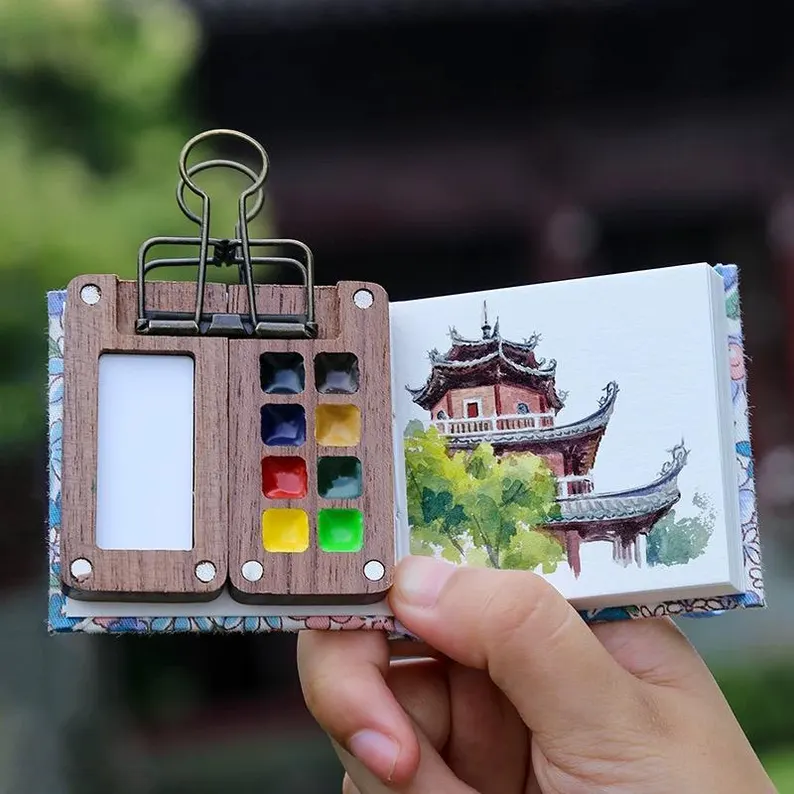 🎨Pocket Artist Watercolor Travel Paint Set