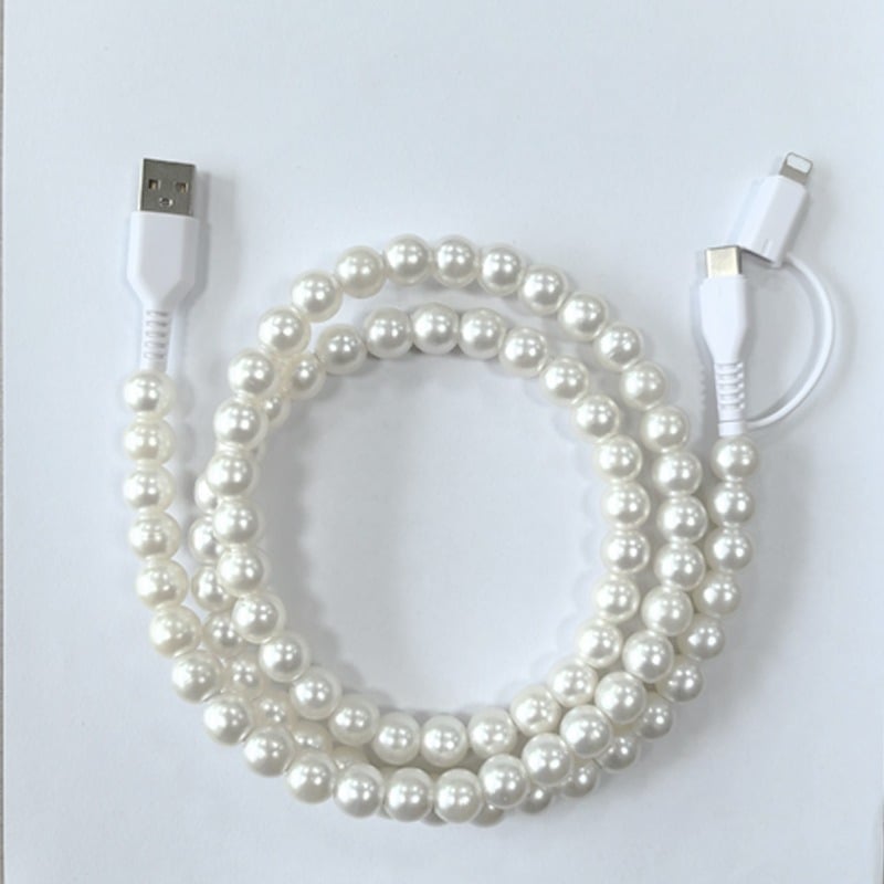 🎁TikTok Last Day Sale - 70% OFF🎉Beaded Charging Cords (🌈SALE $9.99)